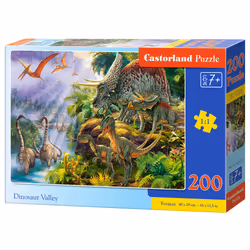 Castorland B-222223, 200 pièce(s), Dinosaures, 7 an(s)
