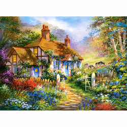 Castorland Forrest cottage 3000 pcs Jeu de puzzle 3000 pièce(s) Fée