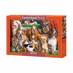 Castorland Dog Club Jeu de puzzle 3000 pièce(s) Animaux