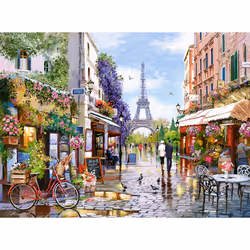 Castorland Flowering Paris 3000 pcs Jeu de puzzle 3000 pièce(s) Ville