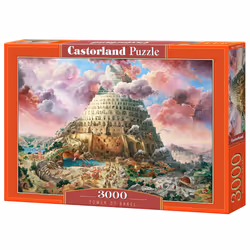 Castorland Tower of Babel 3000 pcs, 3000 pièce(s), Paysage, 9 an(s)