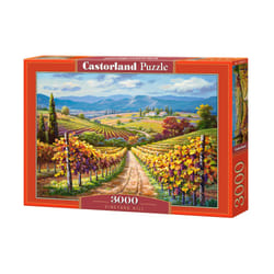 Castorland Vineyard Hill 3000 pcs Jeu de puzzle 3000 pièce(s) Paysage