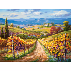 Castorland Vineyard Hill 3000 pcs Jeu de puzzle 3000 pièce(s) Paysage