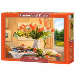 Castorland C-300594-2, 3000 pièce(s), Flora, 9 an(s)