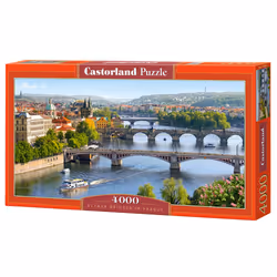 Castorland Vltava Bridges in Prague 4000 pcs, 4000 pièce(s), Ville, 9 an(s)
