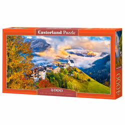 Castorland Colle Santa Lucia, Italy 4000 pcs, 4000 pièce(s), Paysage, 9 an(s)