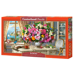 Castorland Summer Flowers and Cup of Tea 4000 pcs Jeu de puzzle 4000 pièce(s) Art