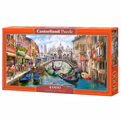 Castorland Charms of Venice 4000 pcs, 4000 pièce(s), Ville, 9 an(s)