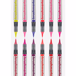 karin BrushmarkerPRO Bourgogne, Lilas, Magenta, Orange, Rose, Rouge, Violet, Jaune 12 pièce(s)
