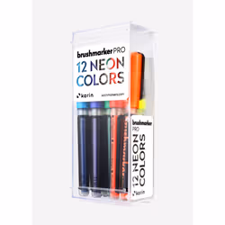 karin BrushmarkerPRO Bleu, Or, Lilas, Orange, Rose, Rouge, Violet, Jaune 12 pièce(s)