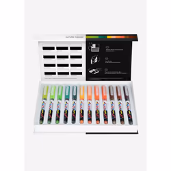 karin Pigment Decobrush, Marron, Cuivre, Or, Vert, Citron vert, Pêche, Rouge, Multicolore, 12 couleurs, Rond, Garçon/Fille, 1 ...