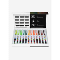 karin Pigment Decobrush Marron, Cuivre, Or, Vert, Citron vert, Pêche, Rouge 12 pièce(s)