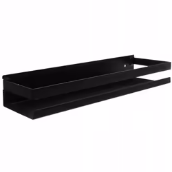 Étagère murale - GENERIC - Métal noir - 50 x 105 x 6 cm - Salle de bain - Design contemporain