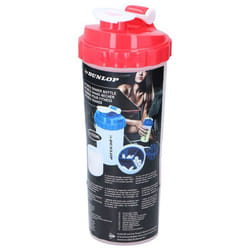 Bouteille shaker de sport avec fermeture pratique 550 ml - Dunlop - Rouge