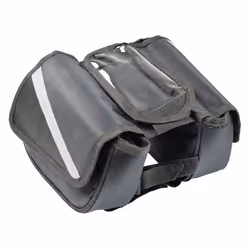 Panier velo - sacoche velo Dunlop - Sac de vélo / sacoche de cadre (noir)