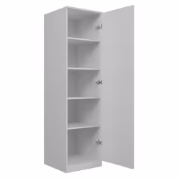 Topeshop SD-50 BIEL KPL placard et armoire de chambre à coucher 5 étagères 1 portes(s) Blanc