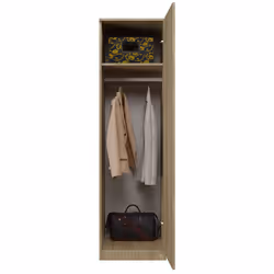 Topeshop SD-50 SON KPL placard et armoire de chambre à coucher 5 étagères 1 portes(s) Chêne