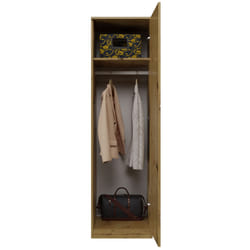 Topeshop SD-50 ARTISAN KPL placard et armoire de chambre à coucher 5 étagères 1 portes(s) Chêne