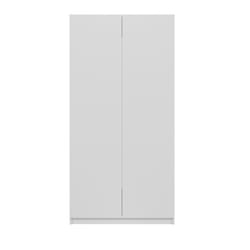 Topeshop SD-90 BIEL KPL placard et armoire de chambre à coucher 7 étagères 2 portes(s) Blanc