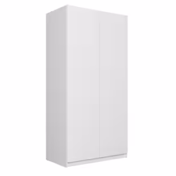 Topeshop SD-90 BIEL KPL placard et armoire de chambre à coucher 7 étagères 2 portes(s) Blanc