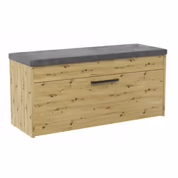 Topeshop PARMA SZAFKA ARTISAN, Fermé, Chêne, Tableau à particules, 1 étagères, Bois plaqué, Mat