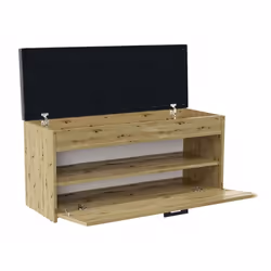 Topeshop PARMA SZAFKA ARTISAN Organisateur pour chaussures Fermé Chêne