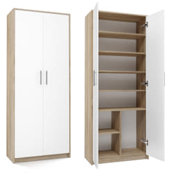 Topeshop OLIV 2D SON-MIX KPL bibliothèque de bureau