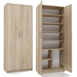 Topeshop OLIV 2D SONOMA KPL bibliothèque de bureau