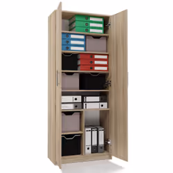 Topeshop OLIV 2D SONOMA KPL bibliothèque de bureau - Vue supplémentaire 2
