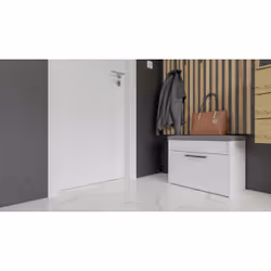 Topeshop PARMA MINI BIEL Organisateur pour chaussures Fermé Blanc
