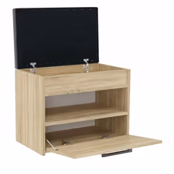 Topeshop PARMA MINI SONOMA Organisateur pour chaussures Fermé Chêne de Sonoma