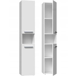 Topeshop NEL I BIEL armoire de rangement de salle de bain Blanc