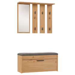 Topeshop GAR PARMA ARTISAN, Chêne, 1 portes(s), Porte à charnière