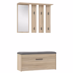 Topeshop GAR PARMA SONOMA, Chêne, 1 portes(s), Porte à charnière