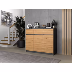 Topeshop 3D3S ANT/ART KPL Commode