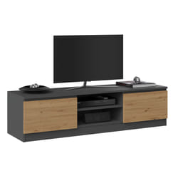 Topeshop RTV 140 ANTR/ARTIS Support TV et centre de divertissement 2 étagères