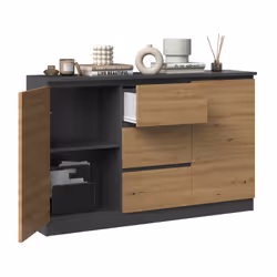 Topeshop 2D3S ANT/ART KPL Commode