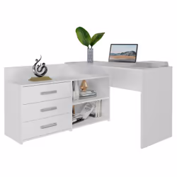 Topeshop DANY BIEL KPL, Coin, Forme rectangulaire, Tableau à particules, Tableau à particules, Jouer, Home office, Bureau, Ma ...