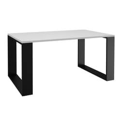 Topeshop MODERN BIEL CZ Table à café, latérale et de salon Table basse Forme rectangulaire 2 pieds