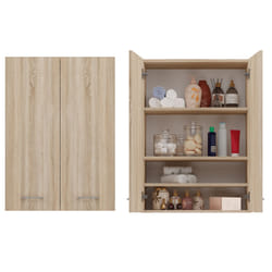 Topeshop POLA MINI DD SONOMA armoire de rangement de salle de bain Chêne