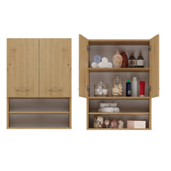 Topeshop POLA MINI DK ARTISAN armoire de rangement de salle de bain Chêne