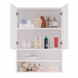 Topeshop POLA MINI DK BIEL armoire de rangement de salle de bain Blanc