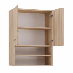 Topeshop POLA MINI DK SONOMA armoire de rangement de salle de bain Chêne