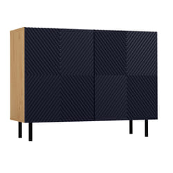 Topeshop KAMA 2K ART/G KPL Armoire de rangement de salle à manger Placard de rangement
