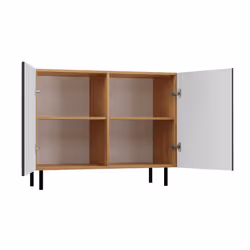 Topeshop KAMA2 SLIM ART/Z KPL Armoire de rangement de salle à manger Placard de rangement