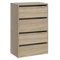 Topeshop MODO X2 SONOMA Organisateur pour chaussures Fermé Chêne de Sonoma