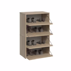 Topeshop MODO X2 SONOMA Organisateur pour chaussures Fermé Chêne de Sonoma