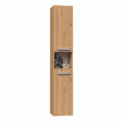 Topeshop NEL I ARTISAN armoire de rangement de salle de bain Chêne