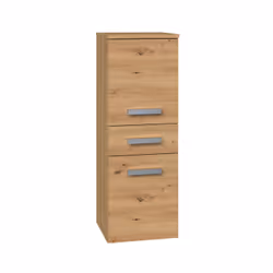 Topeshop NEL V DDS ARTISAN armoire de rangement de salle de bain Chêne