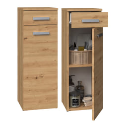 Topeshop NEL V DS ARTISAN armoire de rangement de salle de bain Chêne